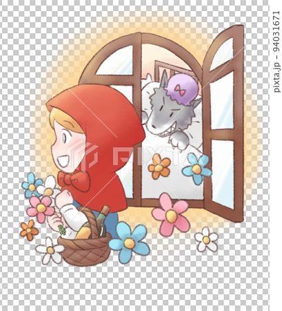 小紅帽(有背景) 小紅帽(有背景) 94031671