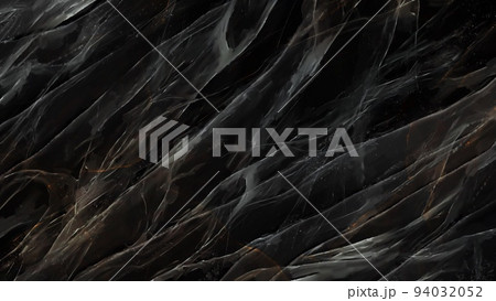 黒の大理石風テクスチャ 94032052