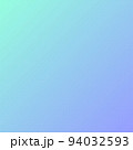 緑から青に変わるグラデーションと白のドットパターン、背景素材 94032593