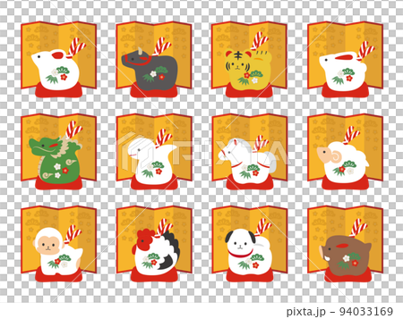 生肖材料套裝公仔 94033169