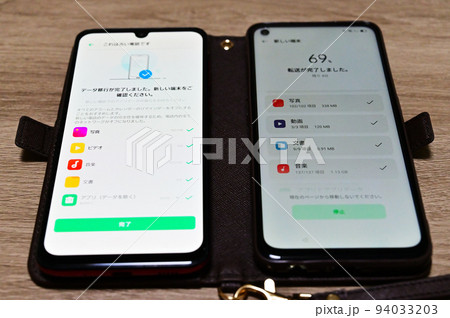 スマートフォンの機種変更　新旧スマホデータ移行（転送） 94033203