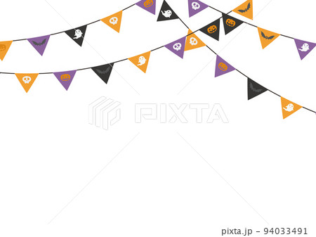ハロウィンフラッグ 94033491