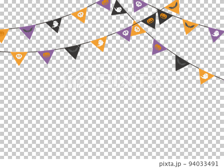 ハロウィンフラッグ 94033491