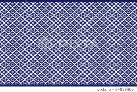 Japanese pattern Hanabishi pattern that can be used as a background illustration Japanese pattern Hanabishi pattern that can be used as a background illustration 94038409