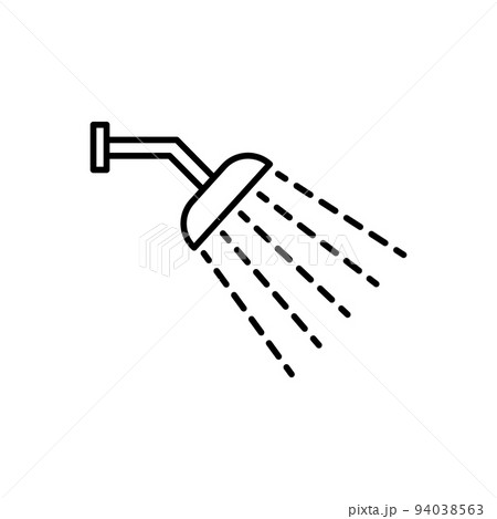 Illustration Vector graphic of shower icon 94038563