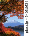 富士山と紅葉 94038624