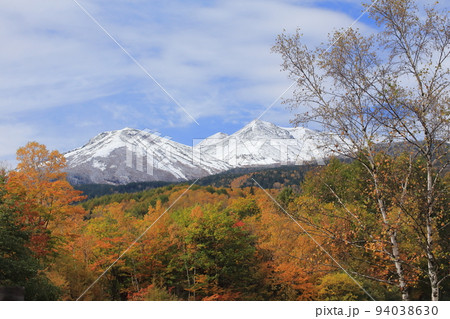 乗鞍高原の紅葉 乗鞍高原の紅葉 94038630