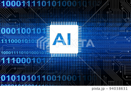 人工知能　AIイメージ素材 94038631