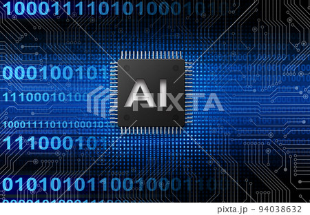 人工知能　AIイメージ素材 94038632
