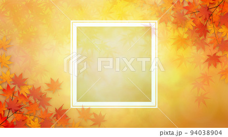 紅葉　背景素材 94038904