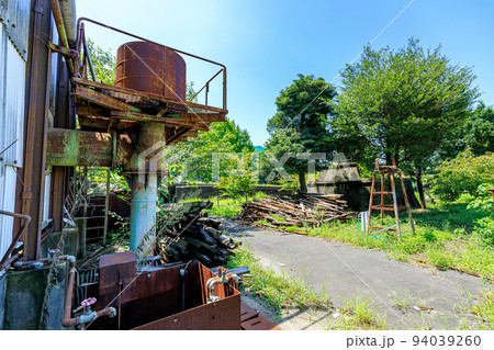 夏の三池炭鉱三川坑跡 福岡県大牟田市 夏の三池炭鉱三川坑跡 福岡県大牟田市 94039260