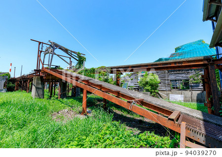 夏の三池炭鉱三川坑跡 福岡県大牟田市 夏の三池炭鉱三川坑跡 福岡県大牟田市 94039270