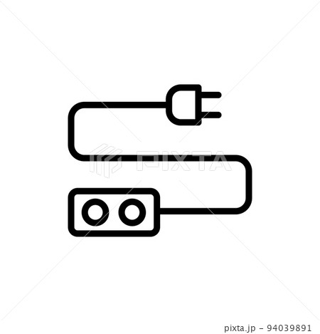 Illustration Vector graphic of cable icon 94039891