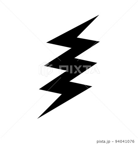 Illustration Vector graphic of lightning icon 94041076