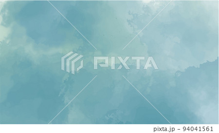 Blue watercolor background for your design, watercolor background concept, vector. 94041561