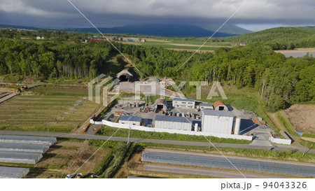 北海道新幹線ニセコトンネルの工事現場 94043326