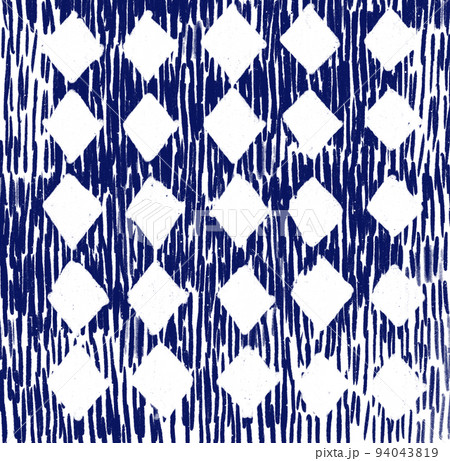 Japanese style doodle pattern decoration element drawing blue and gold color hand sketch style illustration art Japanese style doodle pattern decoration element drawing blue and gold color hand sketch style illustration art 94043819