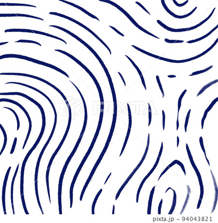 Japanese style doodle pattern decoration element drawing blue and gold color hand sketch style illustration art Japanese style doodle pattern decoration element drawing blue and gold color hand sketch style illustration art 94043821