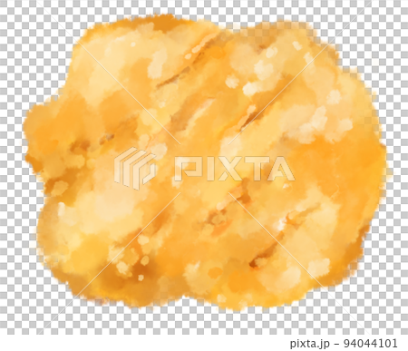 Egg omlette breakfast fried egg watercolor hand painting illustration Egg omlette breakfast fried egg watercolor hand painting illustration 94044101