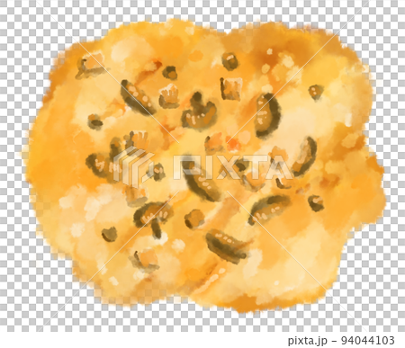 Egg omlette breakfast fried egg with carrot spinash mushroom topping watercolor hand painting illustration Egg omlette breakfast fried egg with carrot spinash mushroom topping watercolor hand painting illustration 94044103