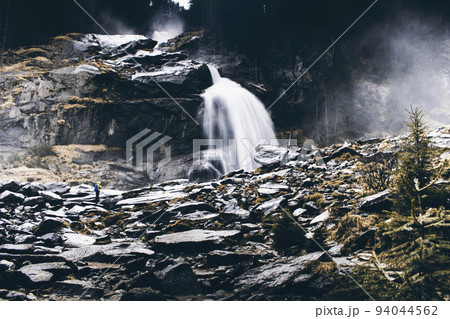 Krimmler waterfall in Austria 94044562