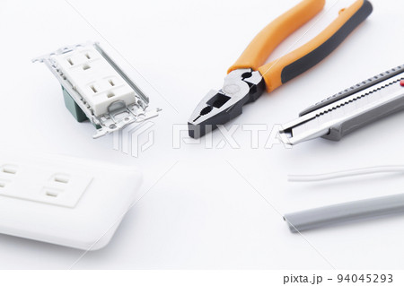 ビジネス　電気工事イメージ　物撮り 94045293