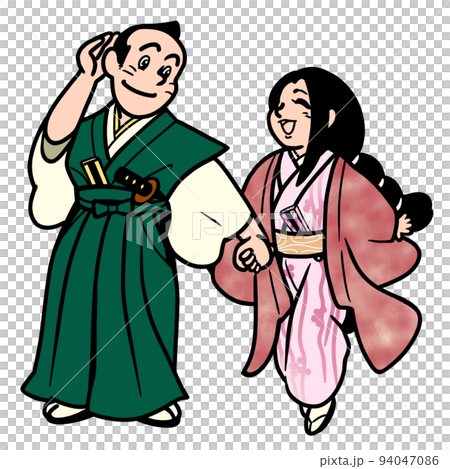 戦国時代の男女 94047086