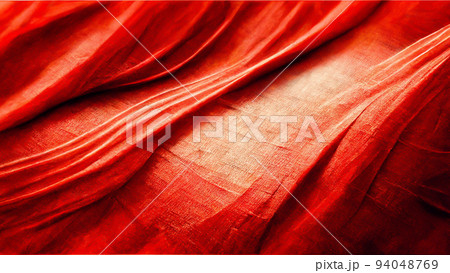 Red Abstract Wallpaper. Red Holiday glowing Abstract Defocused Background for Christmas and New Year 94048769