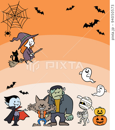 ハロウィンのモンスターセット ハロウィンのモンスターセット 94050573