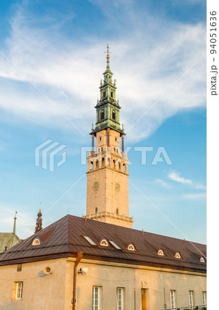 The Jasna Gora monastery in Czestochowa city, Poland. The Jasna Gora monastery in Czestochowa city, Poland. 94051636