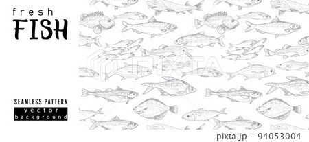 Fish Seamless Pattern Fish Seamless Pattern 94053004
