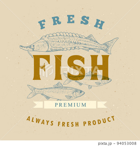 Fish, seafood label 94053008