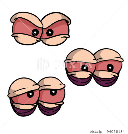 Red eye. Tired eyes and eyelid insomnia. Red eye. Tired eyes and eyelid insomnia. 94056184