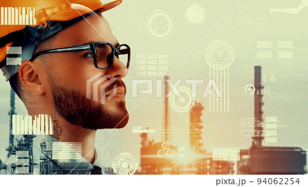 Future factory plant and inventive energy industry concept Future factory plant and inventive energy industry concept 94062254