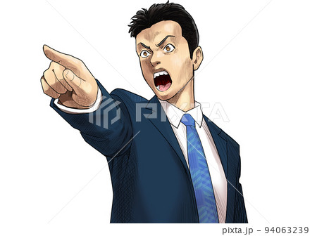 指差す男 指差す男 94063239