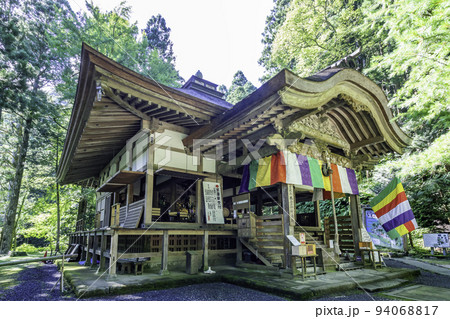 三徳山三佛寺　本堂　鳥取県三朝町 94068817
