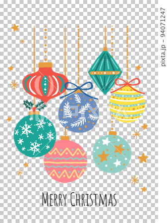 Illustration of Christmas ornament 94071247
