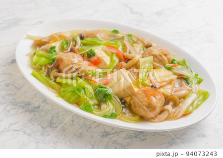 肉団子と豆腐の野菜餡かけ 肉団子と豆腐の野菜餡かけ 94073243