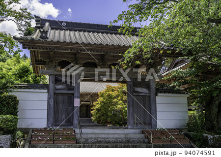 鹿野 光輪寺 山門 鳥取県鳥取市 鹿野 光輪寺 山門 鳥取県鳥取市 94074591