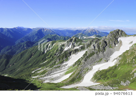 立山から望む龍王岳 富山 立山から望む龍王岳 富山 94076613