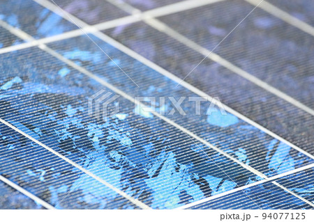 太陽光発電パネルのアップ 太陽光発電パネルのアップ 94077125