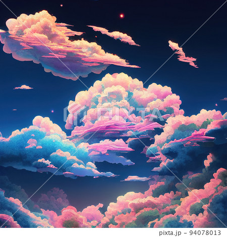 anime evening clouds 5 anime evening clouds 5 94078013