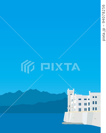 カステッロ・ディ・ミラマーレ　castello　di　miramare　トリエステ　trieste　 94078256