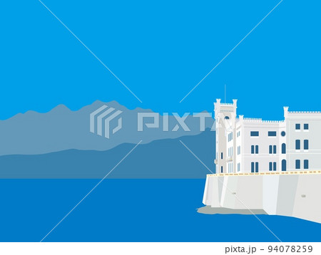 カステッロ・ディ・ミラマーレ　castello　di　miramare　トリエステ　trieste　 94078259