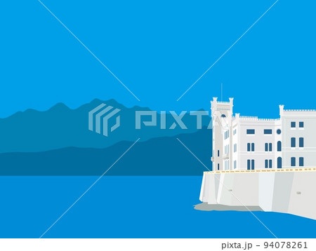カステッロ・ディ・ミラマーレ　castello　di　miramare　トリエステ　trieste　 94078261