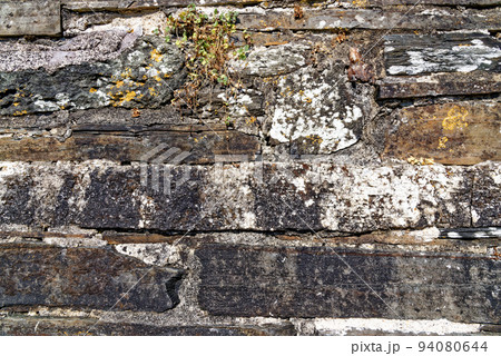 Background - A dry stone wall built in Cornwall Background - A dry stone wall built in Cornwall 94080644