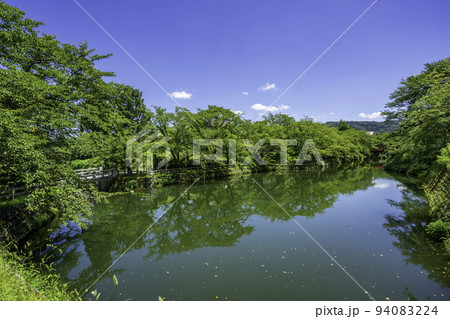 鹿野　鹿野城址　内堀　鳥取県鳥取市 94083224