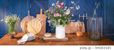 countyside spirit with flowers and tradition countyside spirit with flowers and tradition 94083585