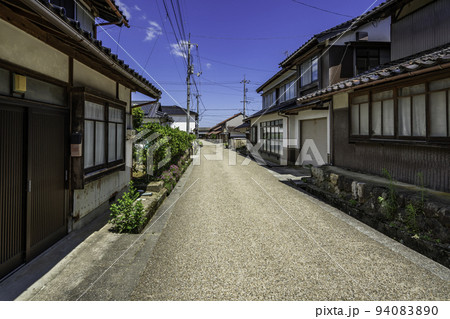 鹿野の町並み　鳥取県鳥取市 94083890
