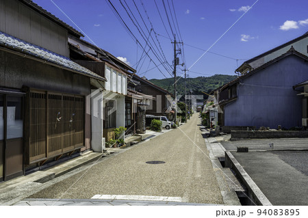 鹿野の町並み 鳥取県鳥取市 鹿野の町並み 鳥取県鳥取市 94083895